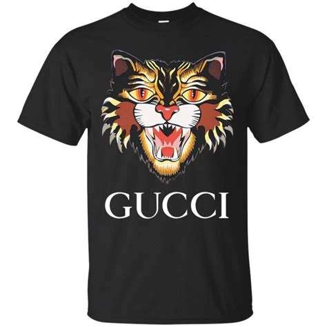 gucci cat t shirt replica|knockoff gucci t shirt.